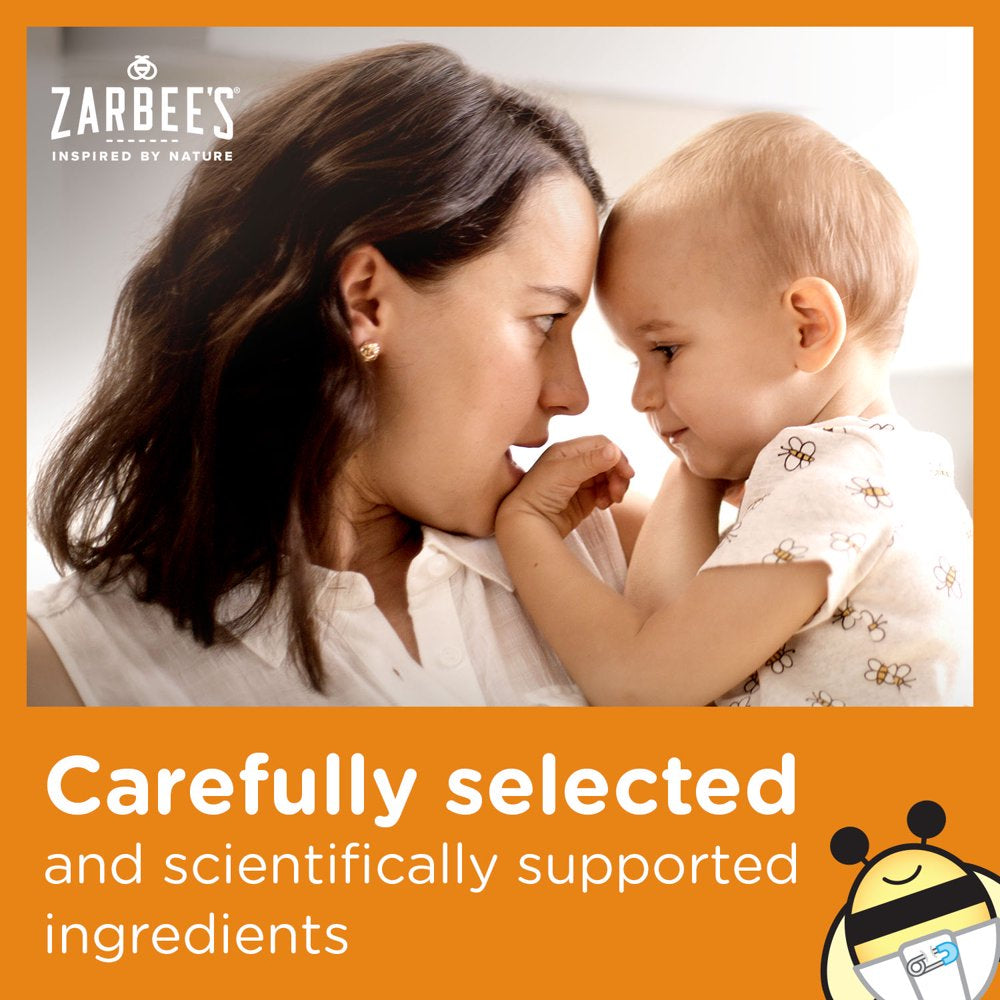 Zarbee'S Baby Soothing Cough Syrup, Natural Peach & Honey Flavor, 2 Fl Oz