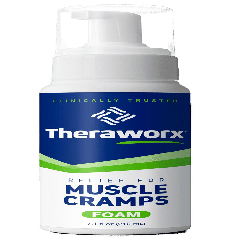 Theraworx Relief Muscle Cramp and Spasm Relief Foam, 7.1 Fl Oz