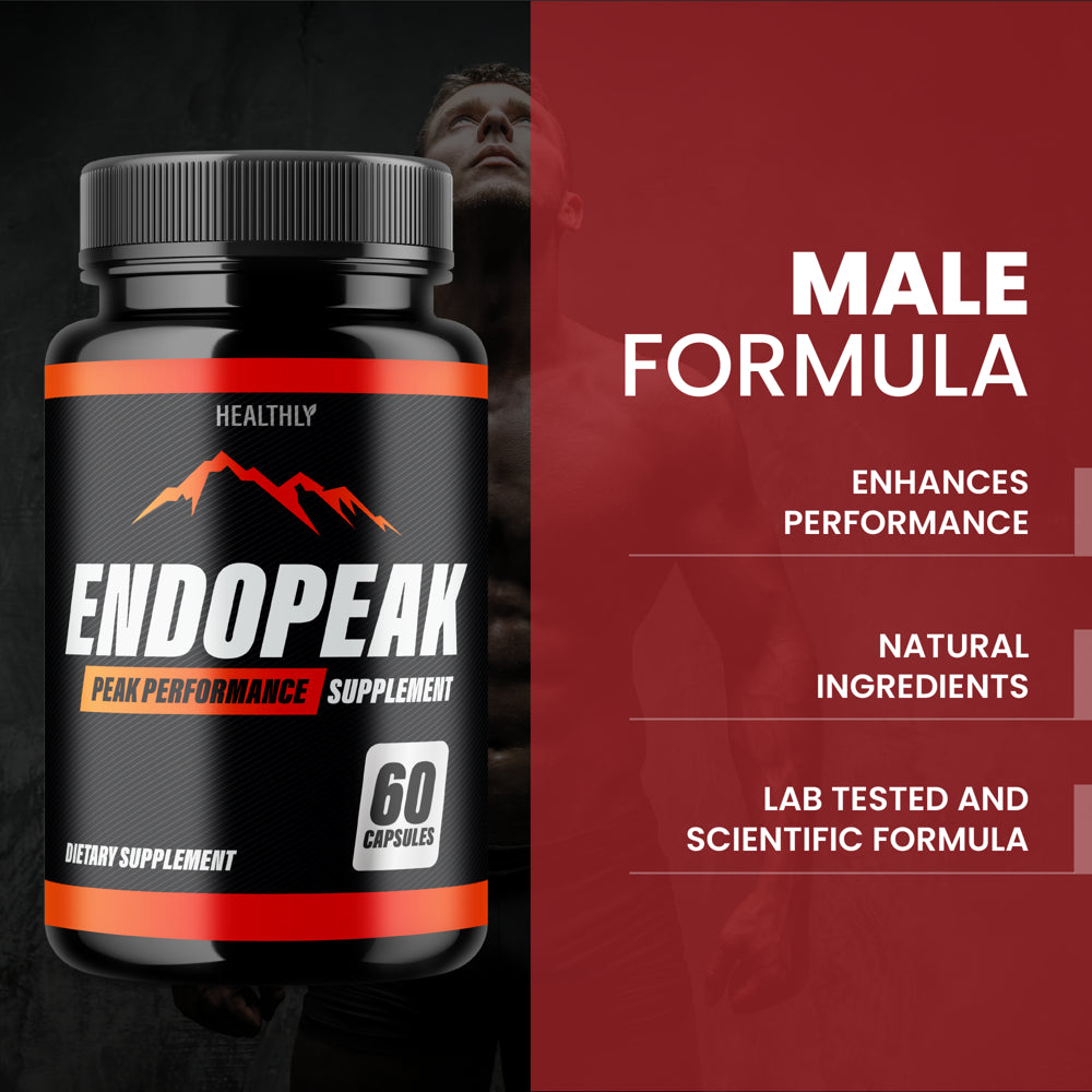 (3 Pack) Endopeak Supplement Male Support Powder Pills Pump Extra Strength Formula (180 Capsules)