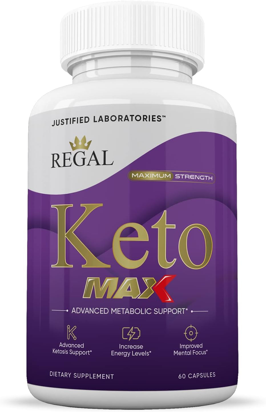 (2 Pack) Regal Keto Max Keto Pills 1200MG Includes Includes Apple Cider Vinegar Gobhb Exogenous Ketones Advanced Ketosis Support for Men Women 120 Capsules