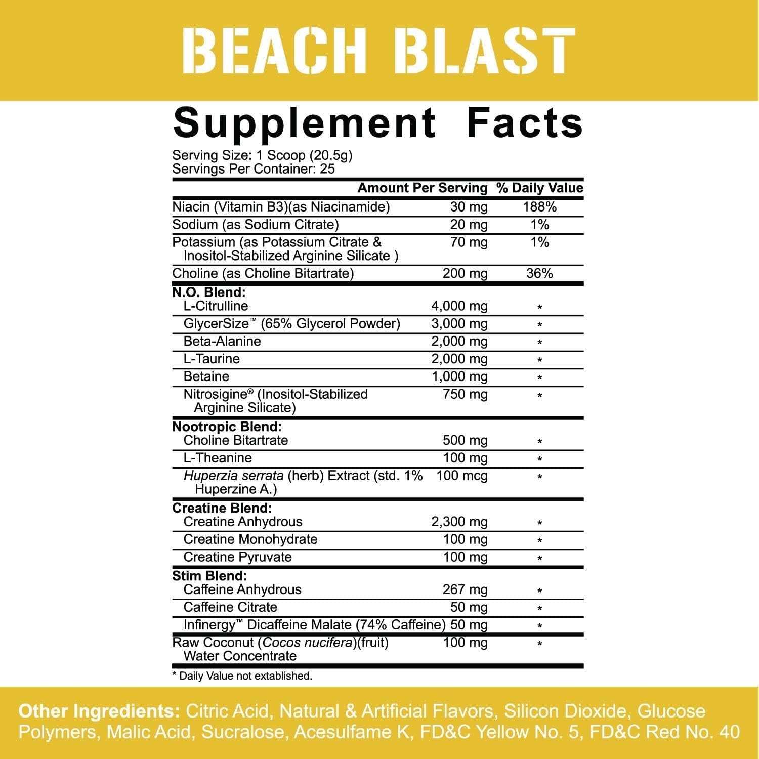 5% Nutrition Rich Piana Bundle | Alldayyoumay Amino Acid BCAA Powder (Push Pop) + Kill It Reloaded High-Stim Pre-Workout (Beach Blast)