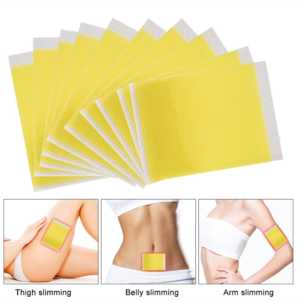 Mgaxyff Sleeping Slim Patch,10Pcs Slimming Fat Sleeping Slim Patches Weight Loss Stickers