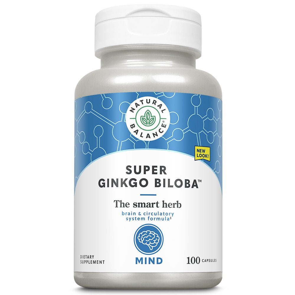 Action Labs Super Ginkgo Biloba plus Gotu Kola Capsules, 100 Ct