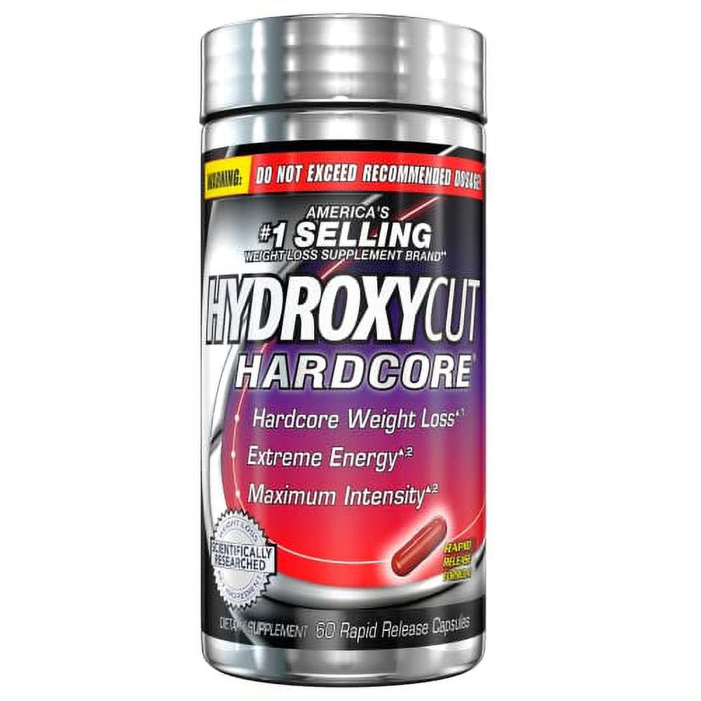 Weight Loss Pills for Women & Men | Hydroxycut Hardcore | Weight Loss Supplement Pills | Energy Pills to Lose Weight | Metabolism Booster for Weight Loss | Weightloss & Energy Supplements |