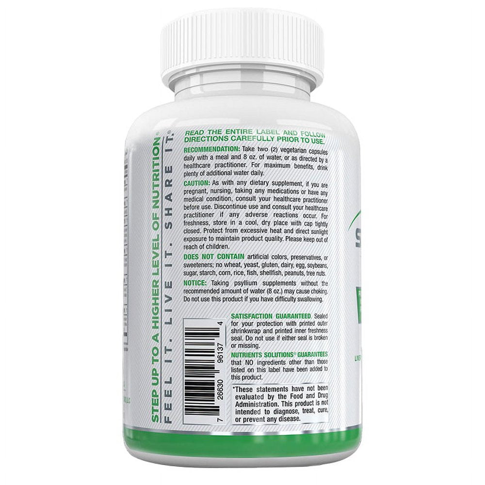 Ultra Premium Daily Fiber, Probiotics, Digestive Enzymes, Prebiotics & Liver Cleanse Detox Support Supplement - 46 in 1