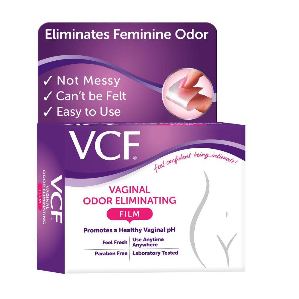 VCF Vaginal Odor Eliminating Film, 12Ct