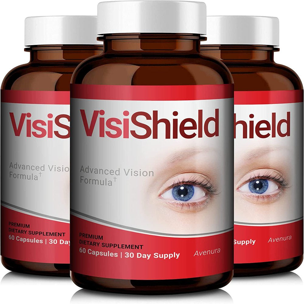 3 Pack Visishield Advanced Vision Formula for Eyes 180 Capsules