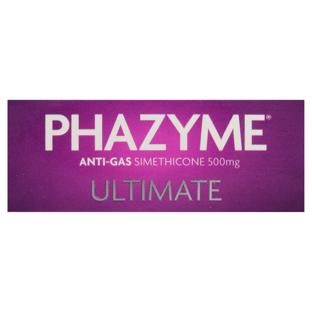 Phazyme Ultimate Gas & Bloating Relief, Works in Minutes, 20 Fast Gels