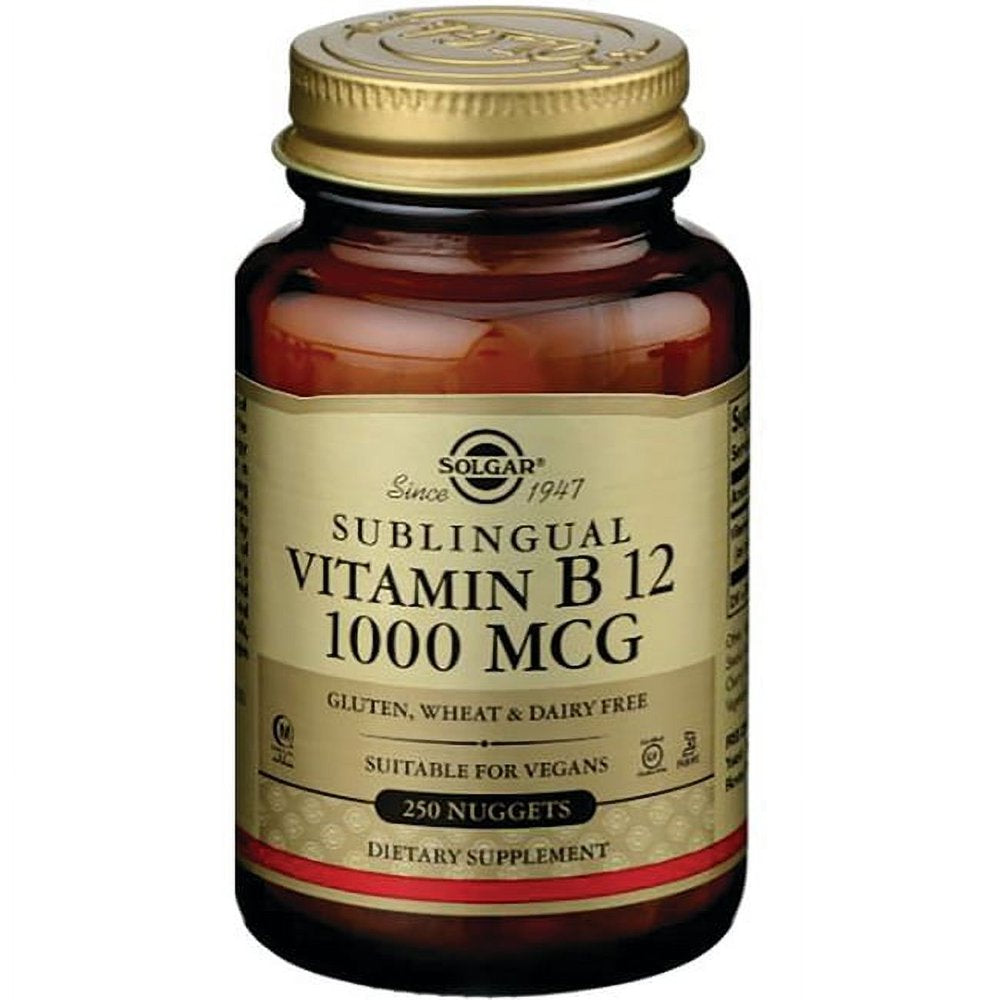 Solgar Vitamin B-12 1000Mcg Nuggets 250 Lozenge