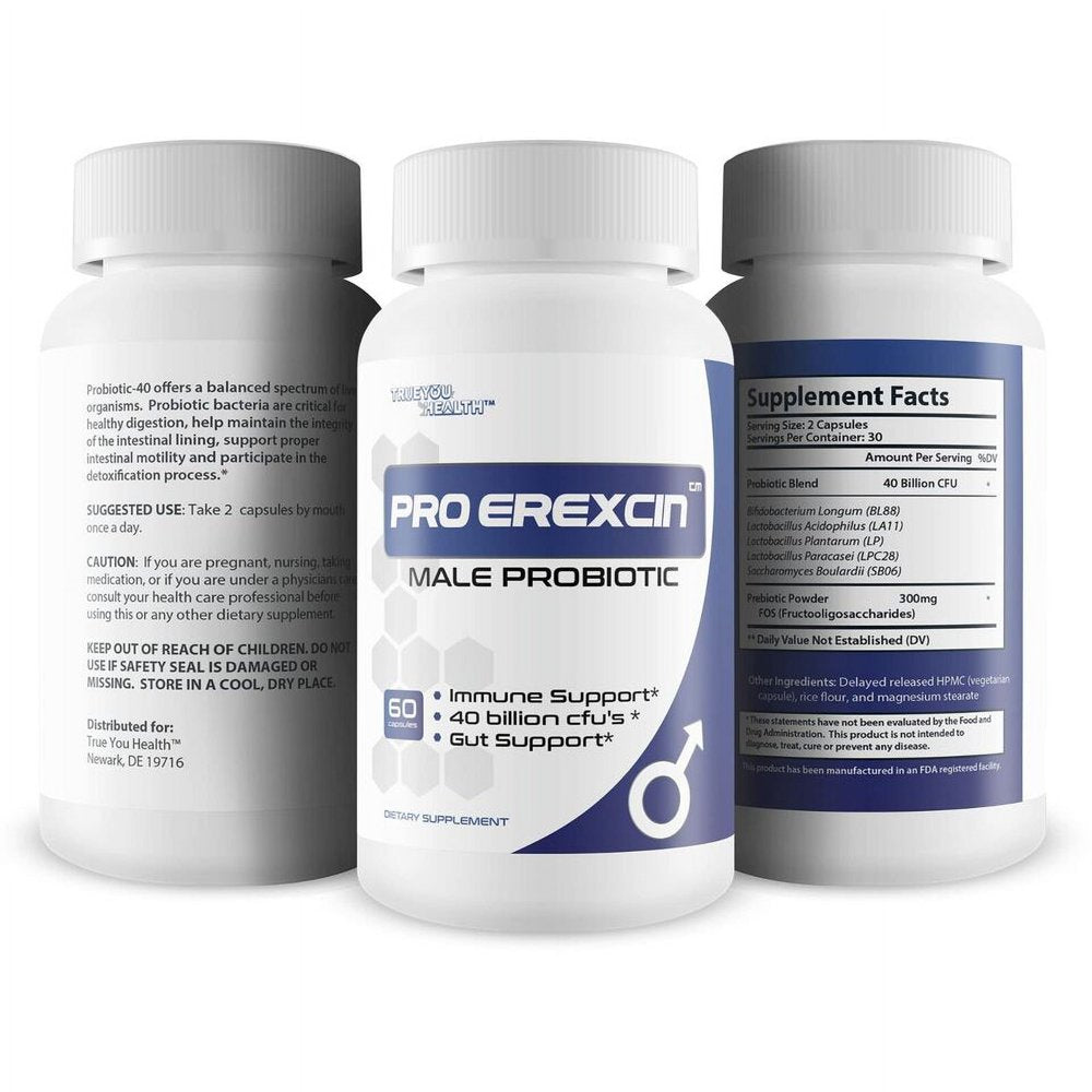 Pro Erexcin Male Probiotic Health 60 Capsules