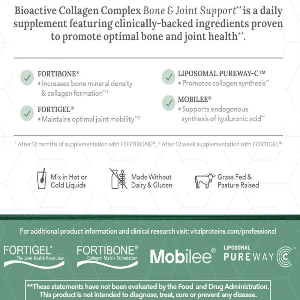 Vital Proteins Professional®: Bioactive Collagen Complex Bone and Joint Support