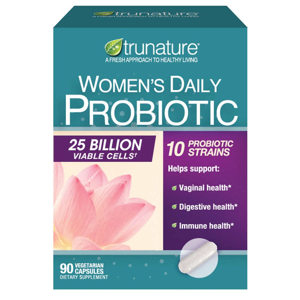 Trunature Women'S Daily Probiotic, 90 Vegetarian Capsules