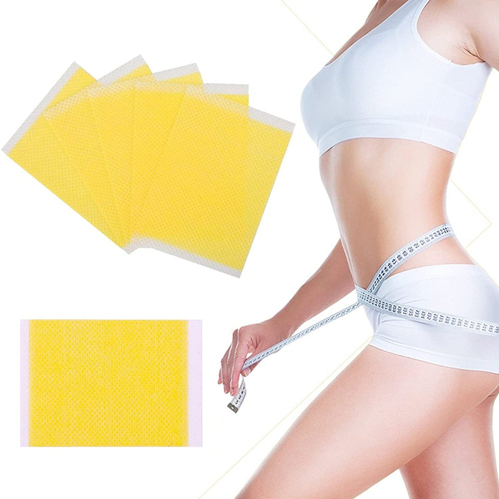 100 PCS Belly Slimming Stickers for Men Women, Fat Patch Eliminate Abdominal Waist Fat Body Labels, Office Worker Loss Weight Sticker, Adhesive Slimming Patches for Waist Belly Legs Arms