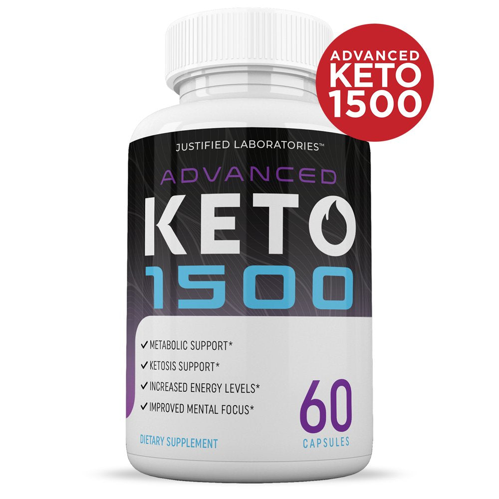 (3 Pack) Advanced Keto 1500 Pills Includes Apple Cider Vinegar Gobhb Exogenous Ketones Advanced Ketogenic Supplement Ketosis Support for Men Women 180 Capsule