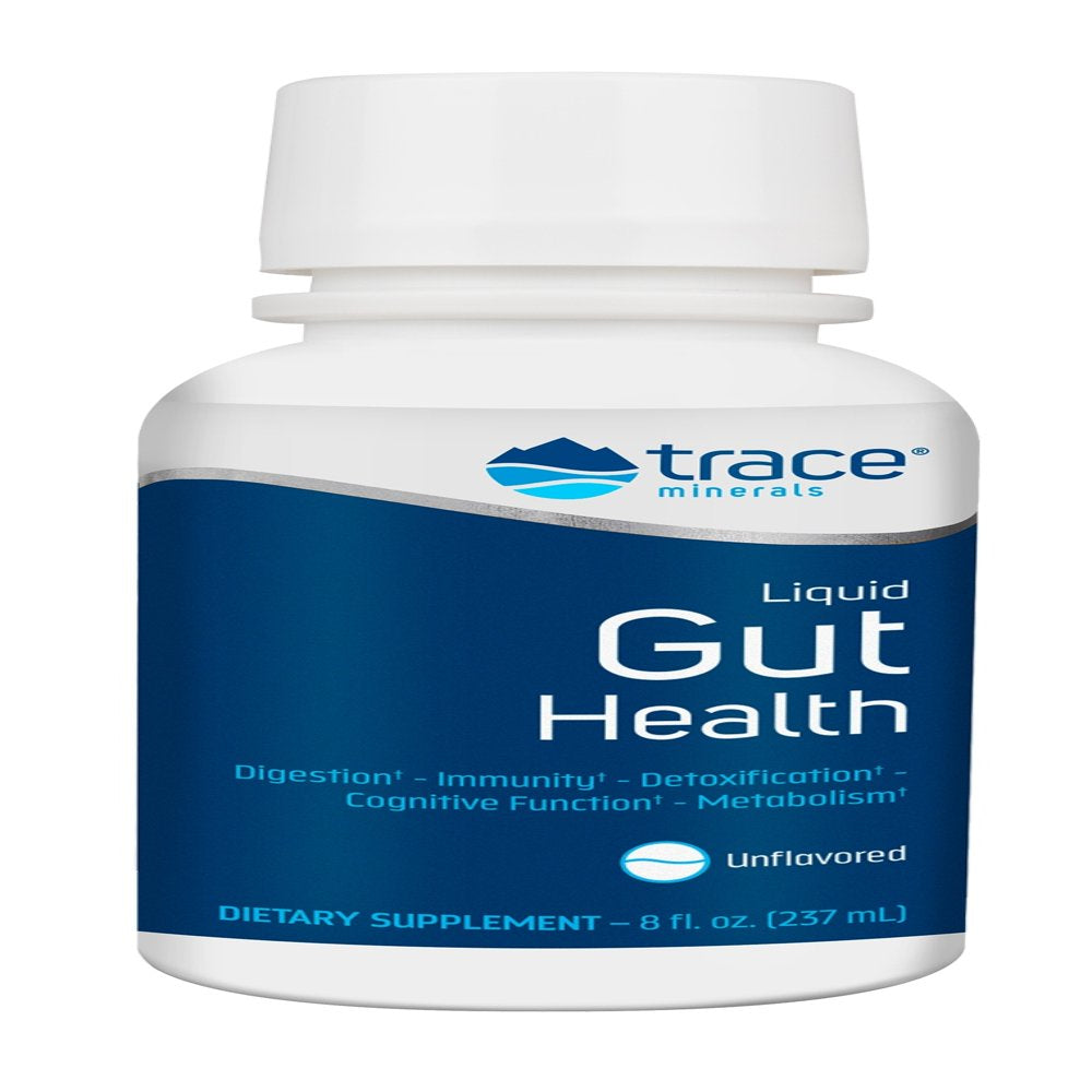 Trace Minerals | Liquid Gut Health | Gut Lining | 10 Mg Humic & Fulvic Acid | Unflavored | 8 Fl Oz