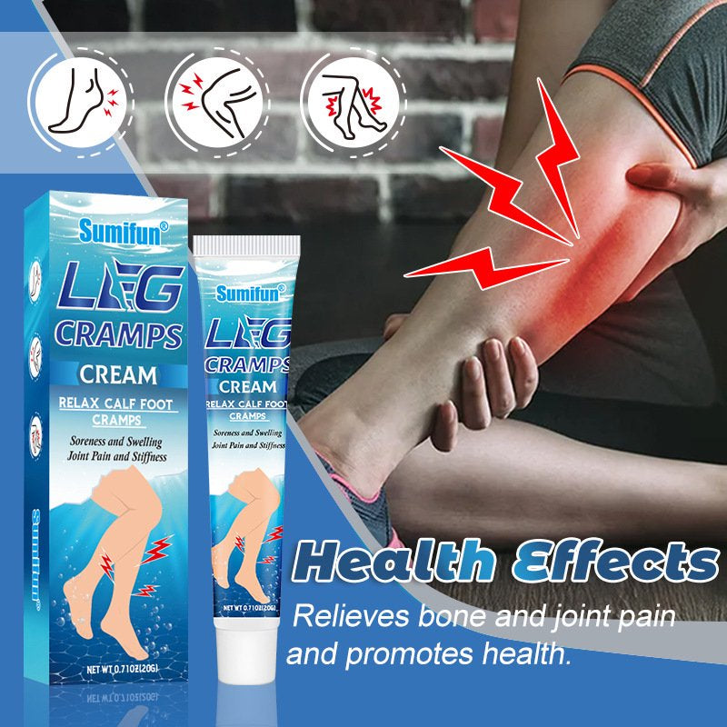 Relaxing Leg Cream, Deep Penetrating Topical for Pain and Restless Leg Syndrome Relief, Soothe Cramping, Discomfort, and Tossing