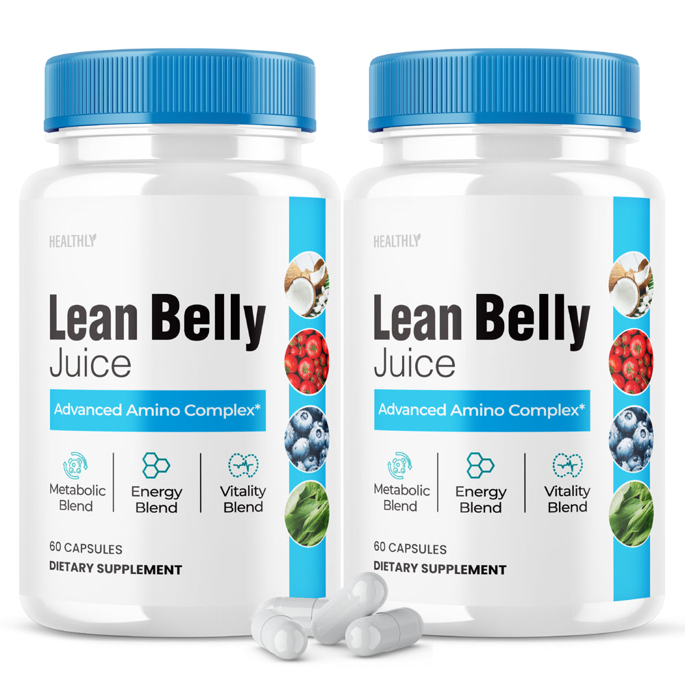 (2 Pack) Ikaria Lean Belly Juice Powder for Weight Loss Ikarialeanbelly Fat Burner Advanced Lean Juice (120 Capsules)