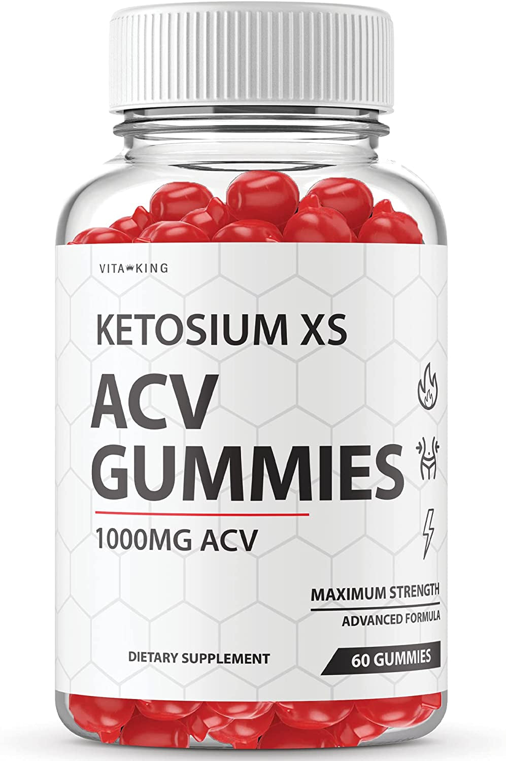 Vitaking Ketosium XS ACV Gummies Weight Loss Ketotium XS Gummies Ketosium XS Keto Gummies Ketosium XS ACV Gummy (60 Gummies)