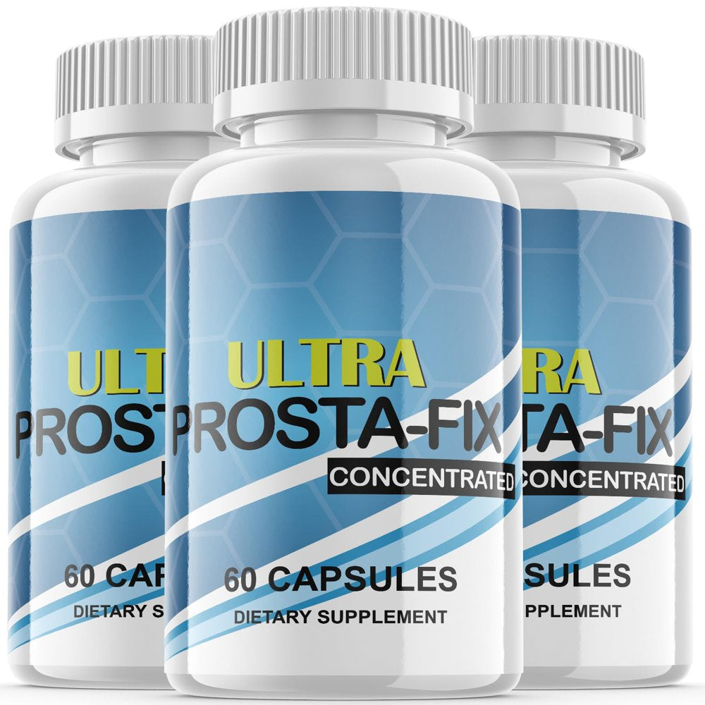 (3 Pack) Ultra Prosta-Fix - Dietary Supplement - 180 Capsules