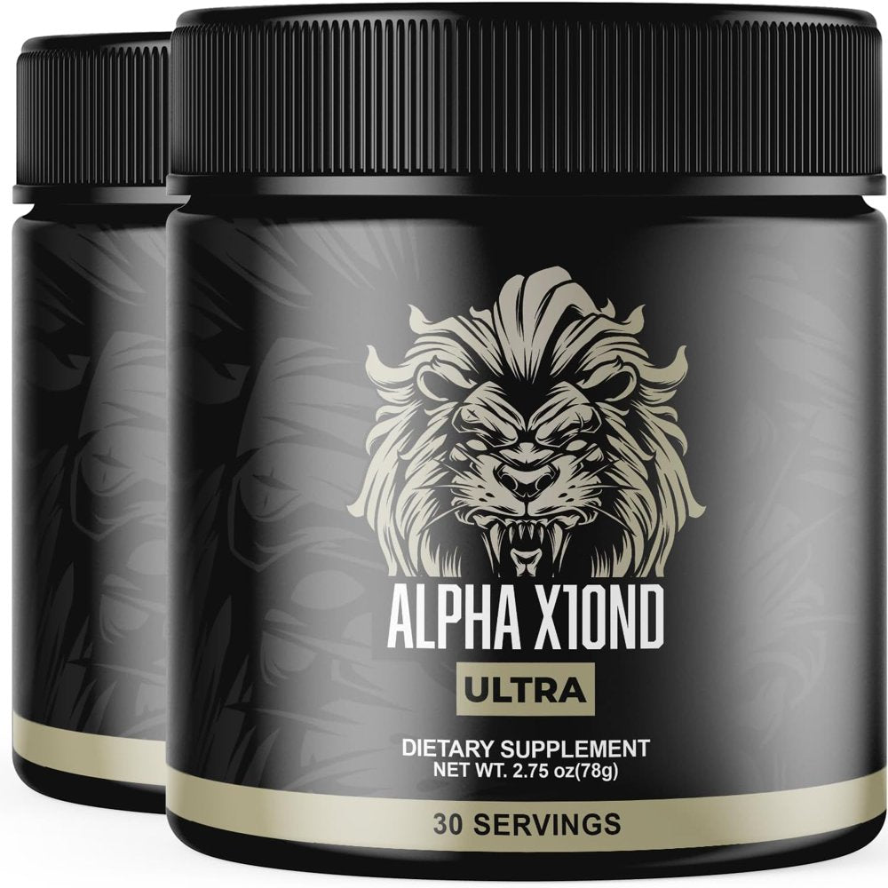 (2 Pack) Alpha X10ND Ultra - Dietary Supplement Keto Powder Shake for Weight Loss Management & Metabolism - Appetite Suppressant