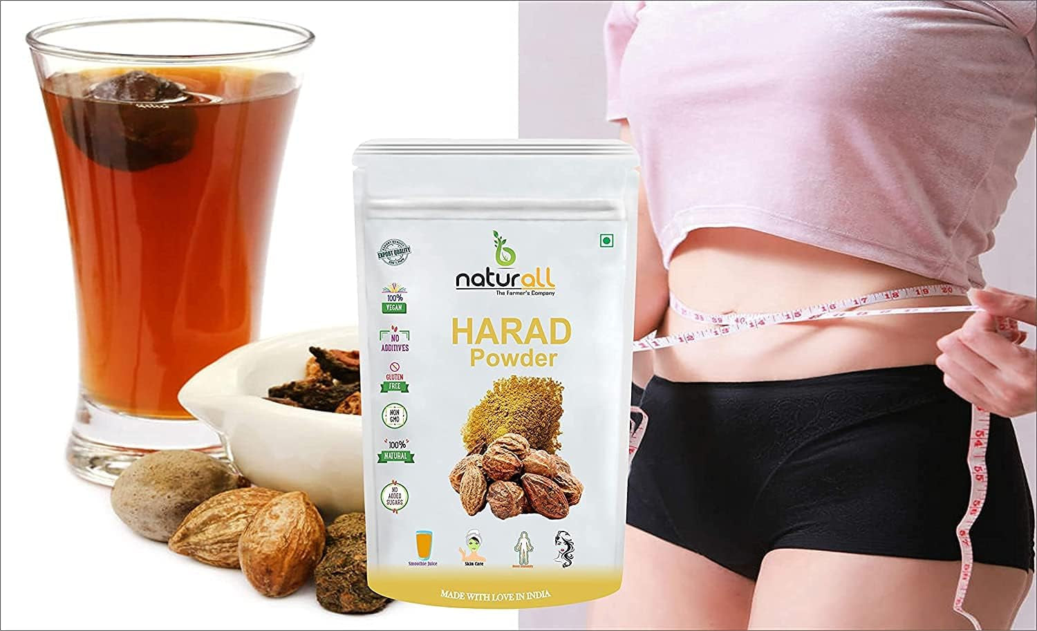 Admart Harad/Haritaki Powder/Terminalia Chebula - 200 GM by B Naturall