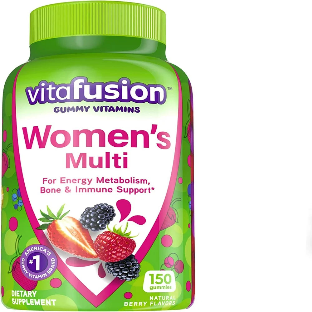 Multipack:Vitafusion Women'S Multivitamin Gummies, Berry Flavored Womens Daily Multivitamins, 150 Count|7Pack