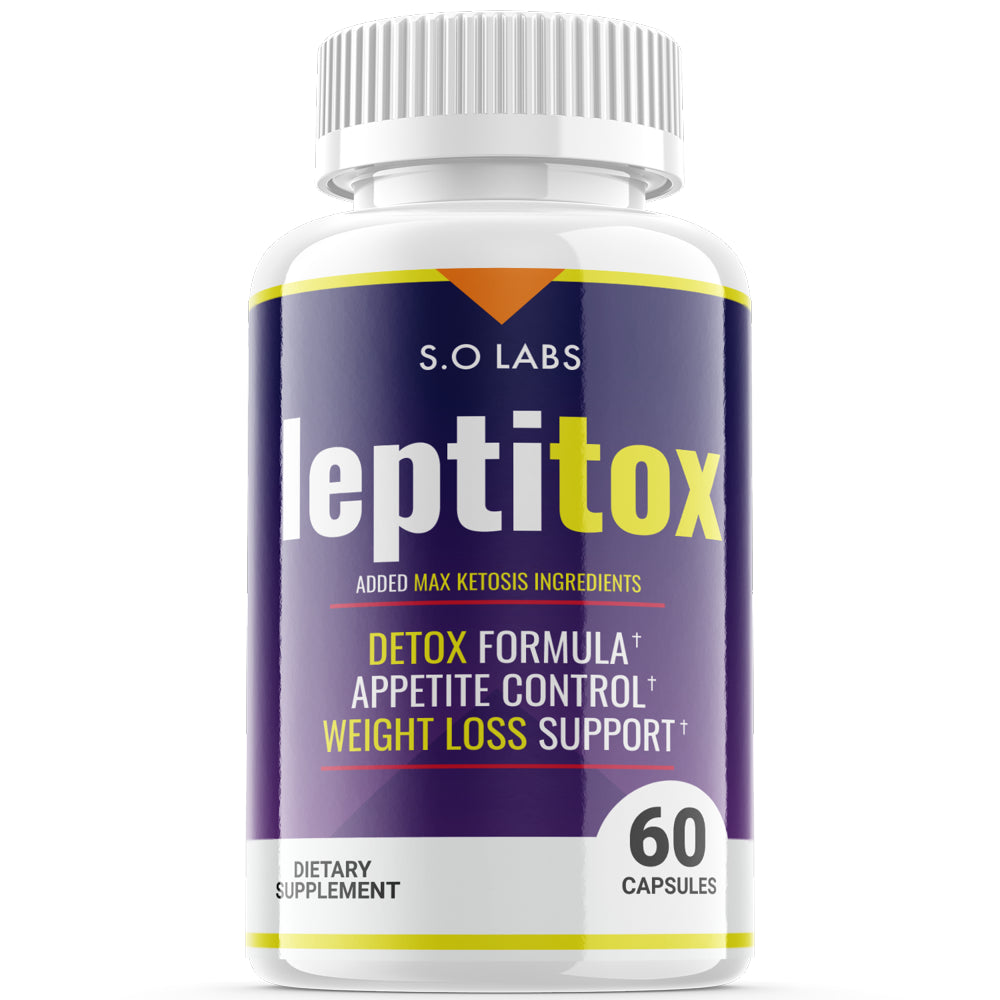 (1 Pack) Leptitox - Pills for Weight Loss - Energy Boosting Dietary Supplements for Weight Management and Metabolism - Advanced Ketogenic Ketones - 60 Capsules