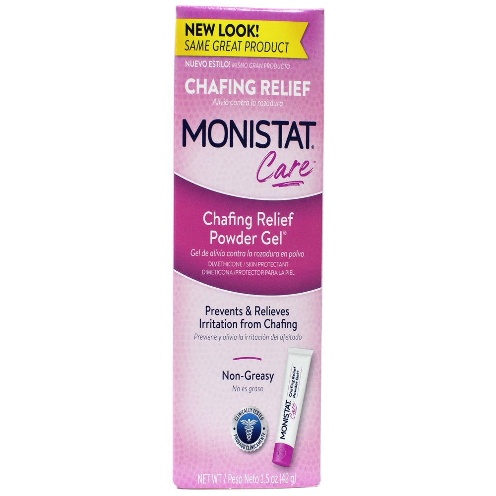 Monistat Soothing Care Chafing Relief Powder-Gel, 1.5-Ounce Tube