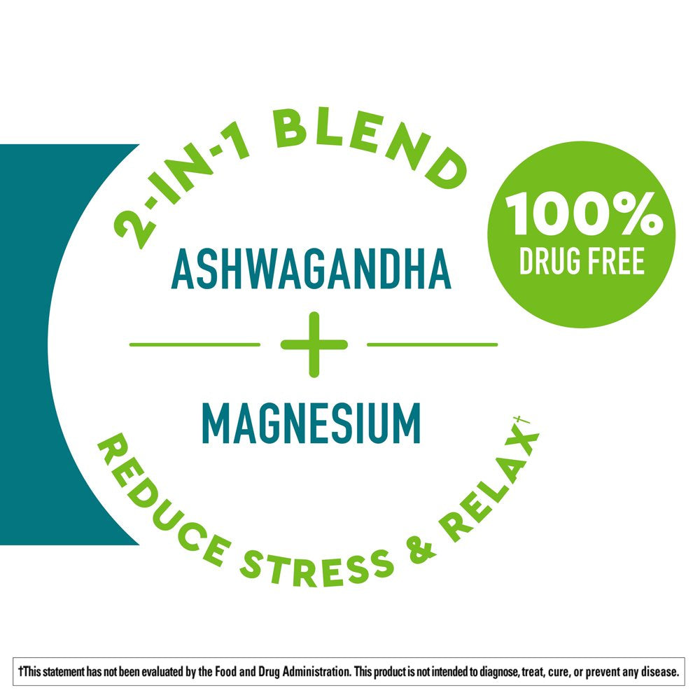 Nature Made Wellblends Calm & Relax Vegetarian Capsules, Ashwagandha, Magnesium, 44 Count