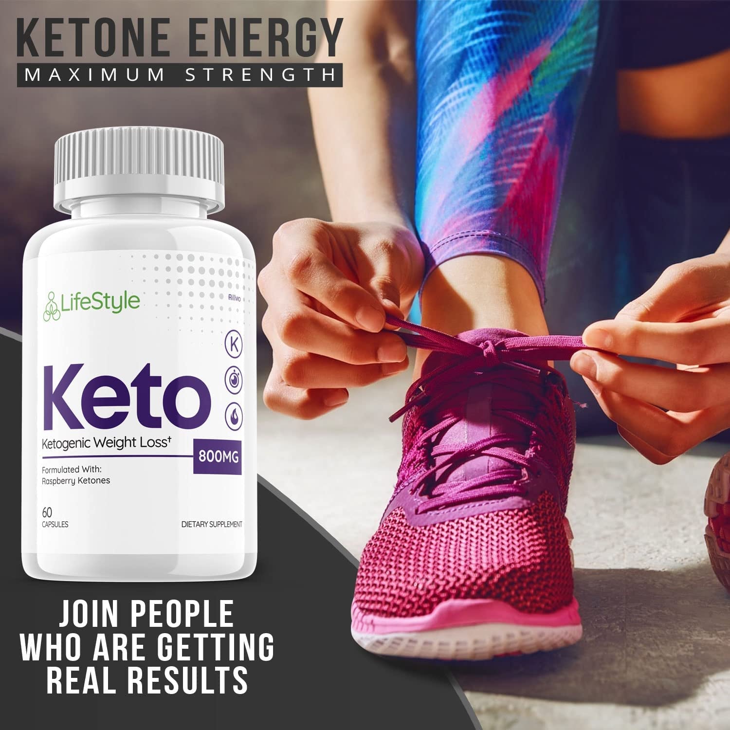 Lifestyle Keto Pills Life Style Ketogenic (60 Capsules)