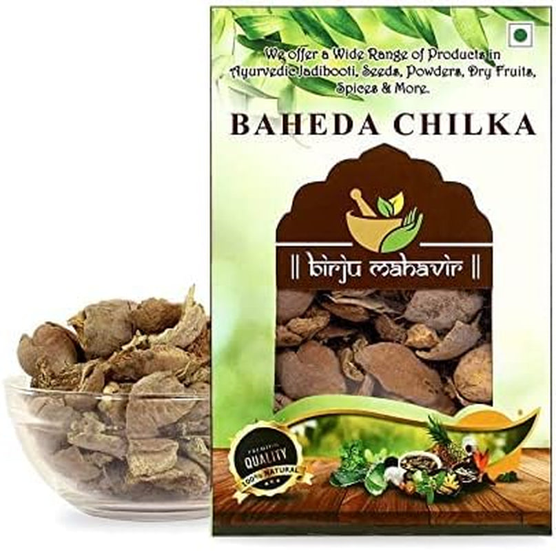 MIYUU Birju Mahavir Baheda Chilka Terminalia Belerica without Seed, Natural, 400 G