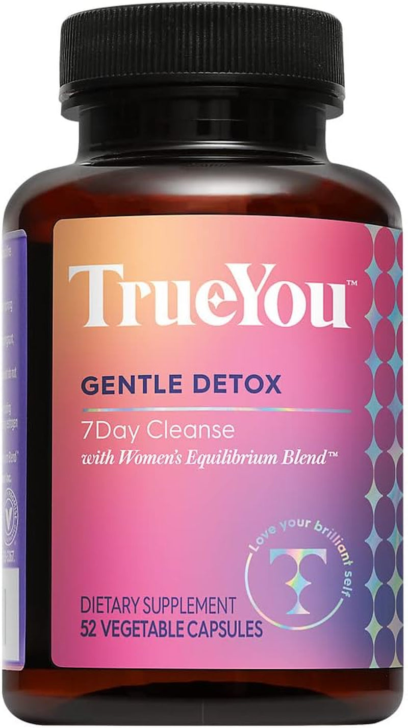 Trueyou Gentle Detox - Herbal Formula - 7 Day Cleanse (52 Vegetable Capsules) by the Vitamin Shoppe