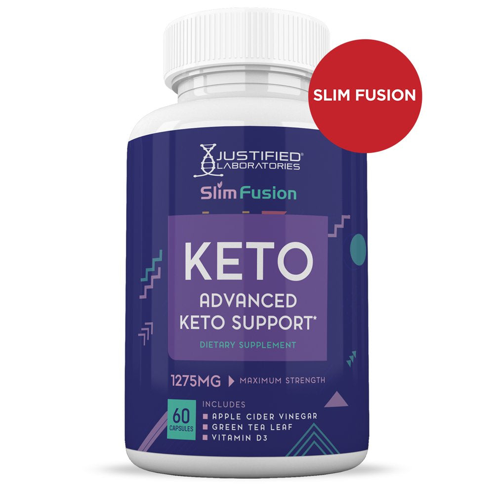 (10 Pack) Slim Fusion Keto ACV Pills 1275Mg Alternative to Gummies Dietary Supplement 600 Capsules