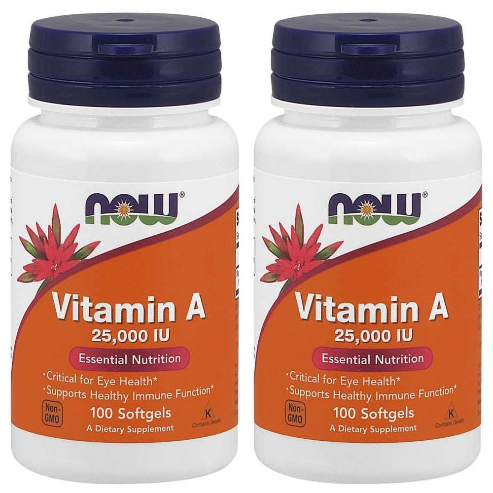 NOW Foods Vitamin a 25,000 IU - 100 Softgels