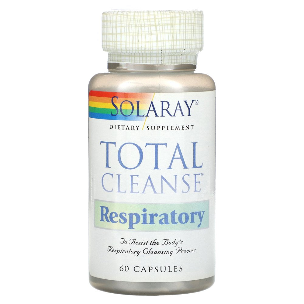 Solaray Total Clean, Respiratory, 60 Capsules