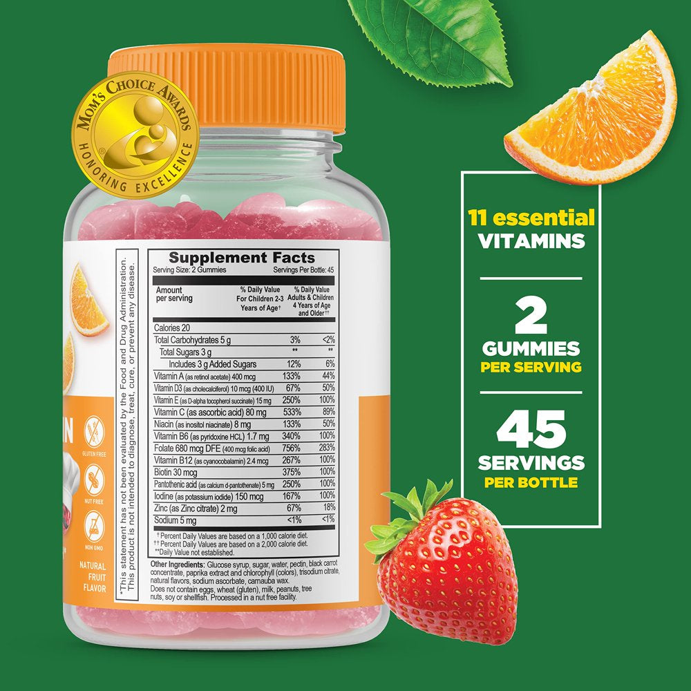 Lifeable Kids Multivitamin - for Girls and Boys - 90 Gummies
