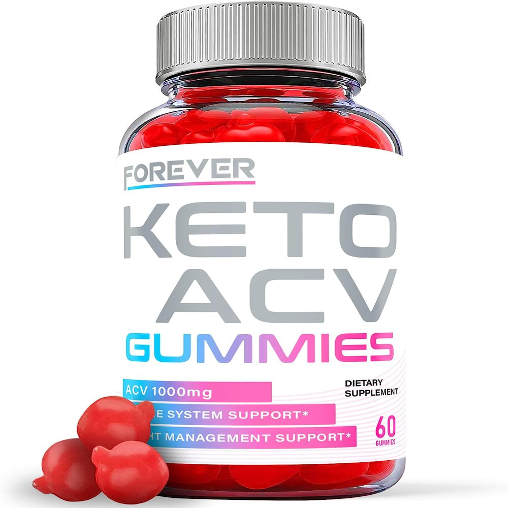 (1 Pack) Forever Keto ACV Gummies - Supplement for Weight Loss - Energy & Focus Boosting Dietary Supplements for Weight Management & Metabolism - Fat Burn - 60 Gummies