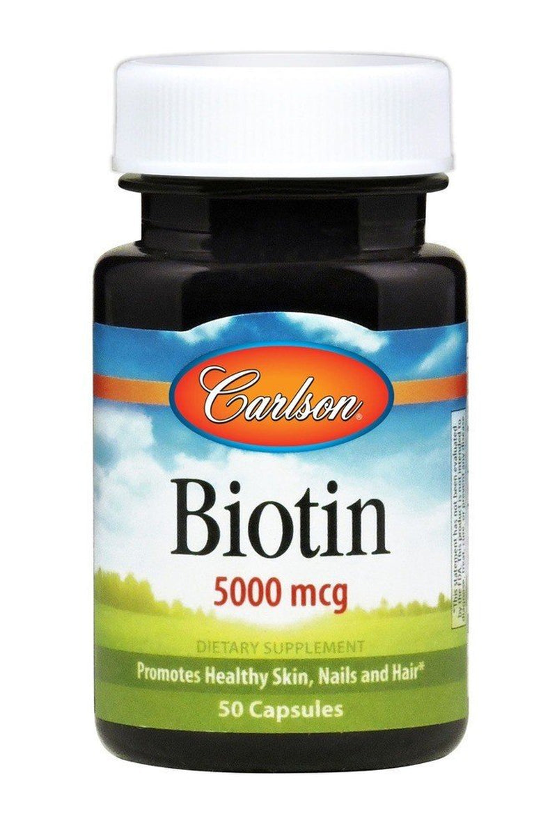 Carlson Labs - Biotin 5000 Mcg. - 50 Capsules