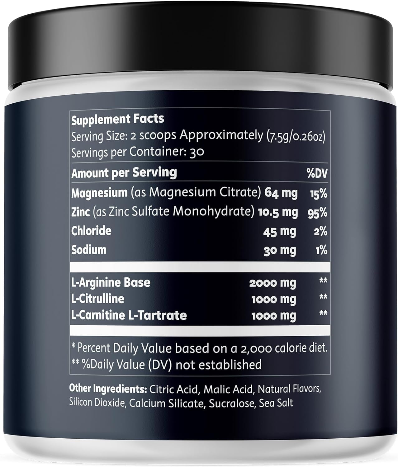 Vitaflux Triple Power Nitric Oxide Supplement for Male Performance, Stamina, Energy, Recovery - L Arginine 2000Mg, L Citrulline 1000Mg, L Carnitine 1000Mg, Zinc, Magnesium - 30 Day Supply, Mint Mojito