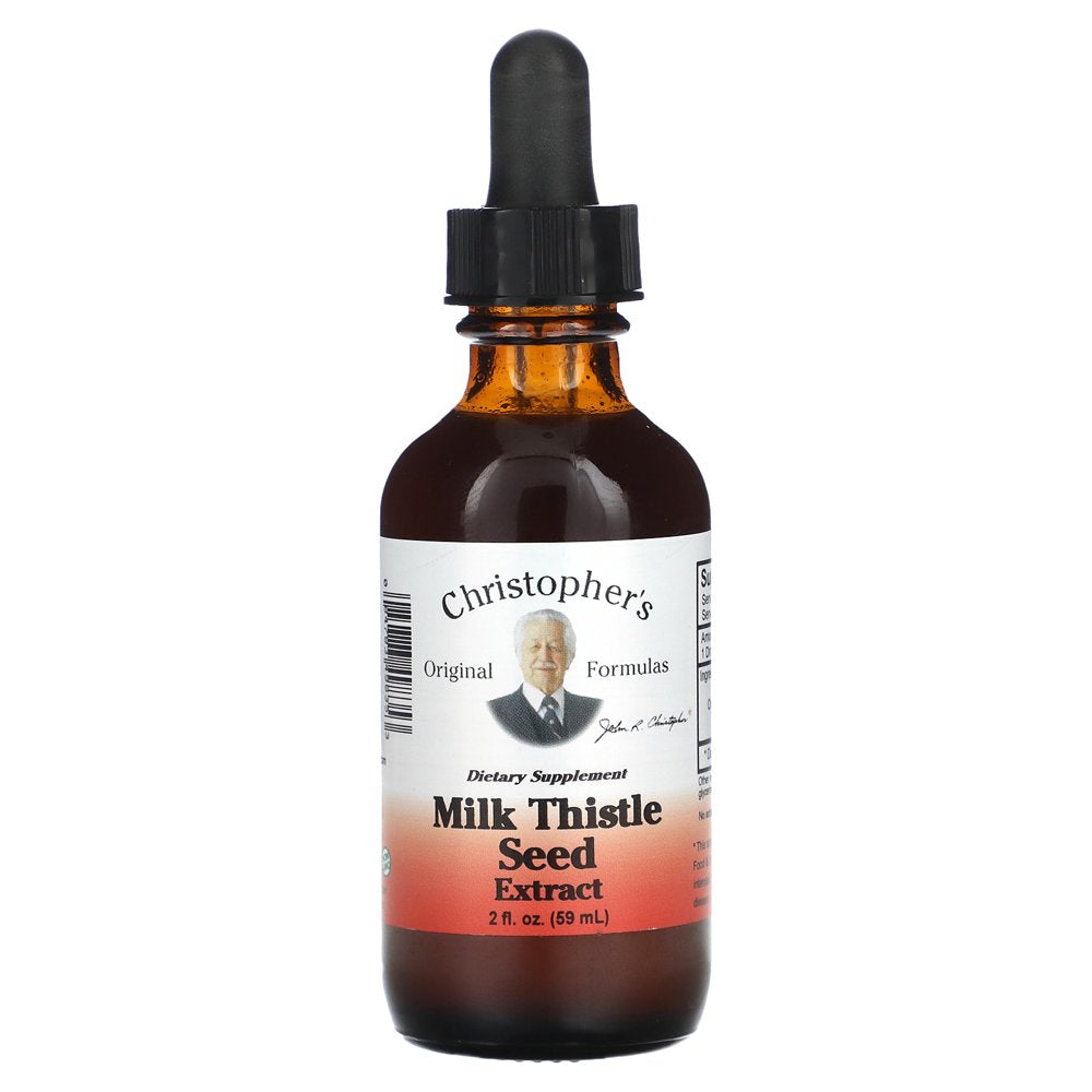 Christopher'S Original Formulas Milk Thistle Seed Extract, 2 Fl Oz (59 Ml)