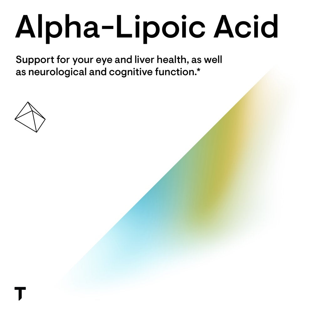 Thorne Alpha-Lipoic Acid, 300 Mg, Supplement Liver Detox, Antioxidant Support, Nerve Health and Mental Sharpness, 60 Capsules