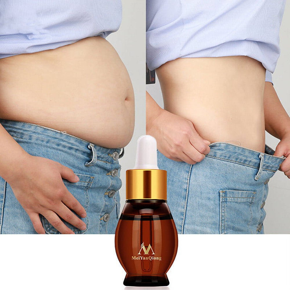 Body Slimming Oil,Fat Burner Essential,Massage Hot Body Wrap Oil Weight Loss