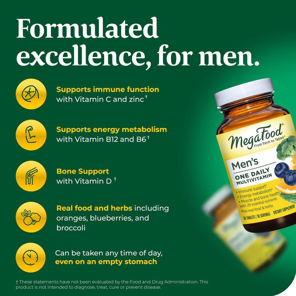 Megafood Men'S One Daily Multivitamin 90 Tabs