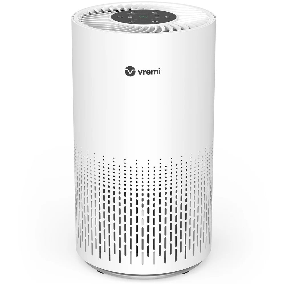 Vremi Premium True HEPA Air Purifier for Large Rooms - Removes 99.97% of Airborne Particles with H13, Activated Carbon and 3-Stage Filtration - for Rooms up to 200 Square Feet