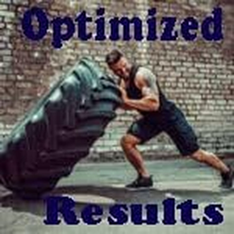 "Optimized" Blue Razz Pre-Workout Powder / Massive Pumps / Increase Muscle Mass, Strength & Focus / Beta Alanine + L-Citrulline + Betaine Anhydrous + Creatine + Caffeine Anhydrous / 30 Servings