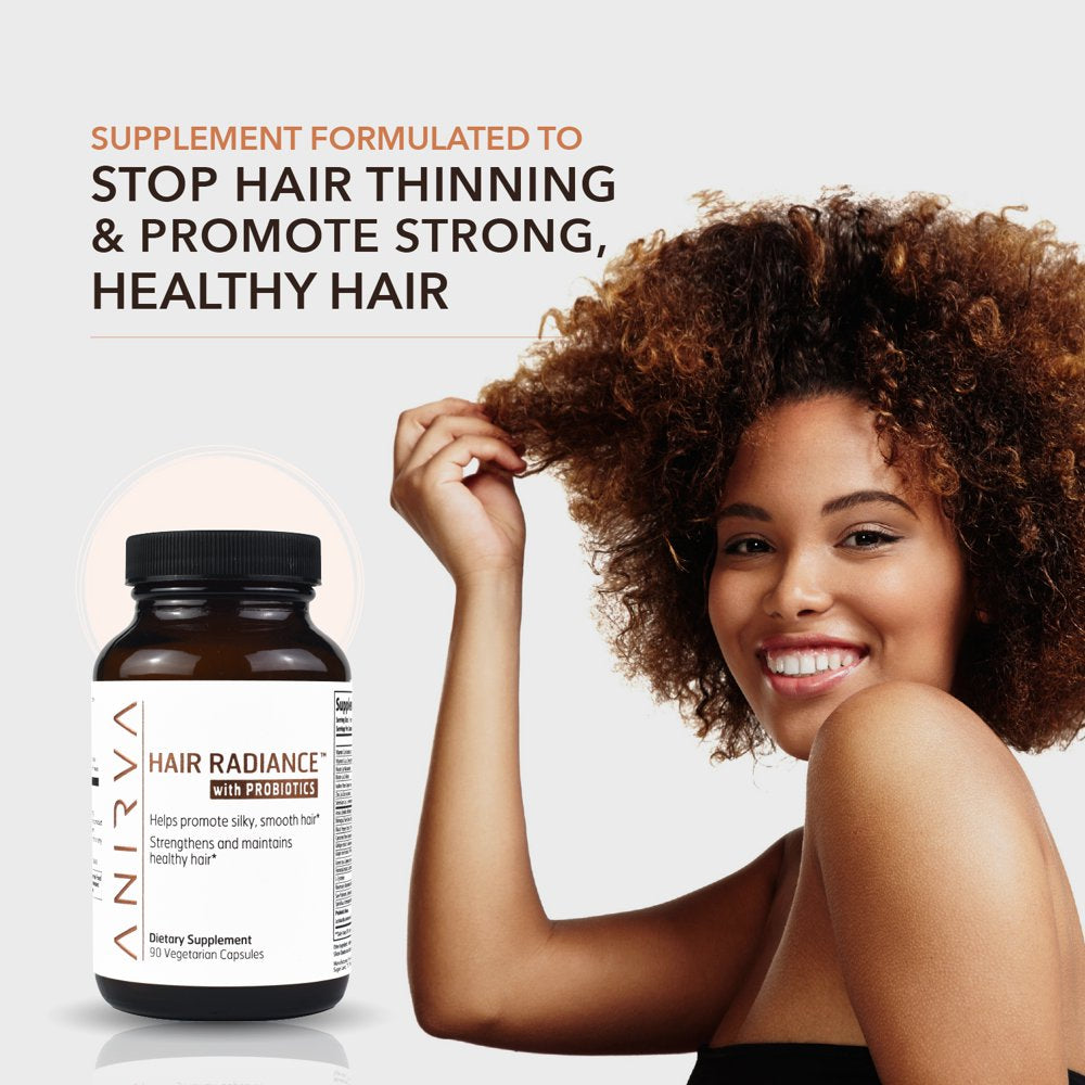 Hair Radiance with Probiotics by Anirva- Hair Growth Supplement