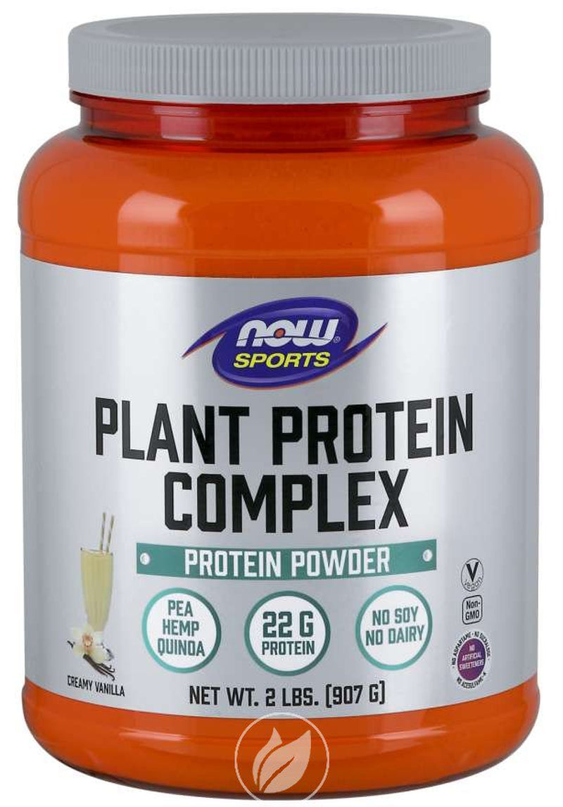 NOW Sports Plant Protein Complex Vanilla 2 Lb