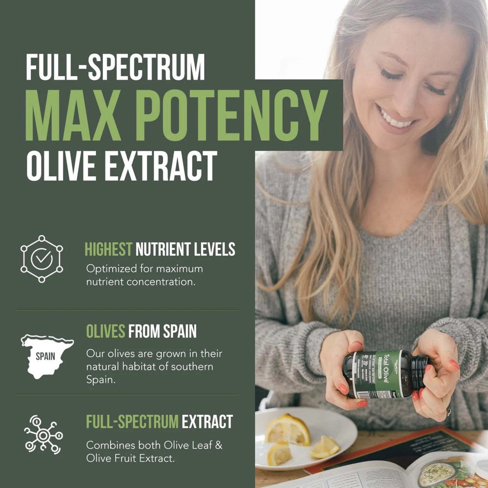 Total Olive (Olive Leaf Extract + Olive Fruit Extract)