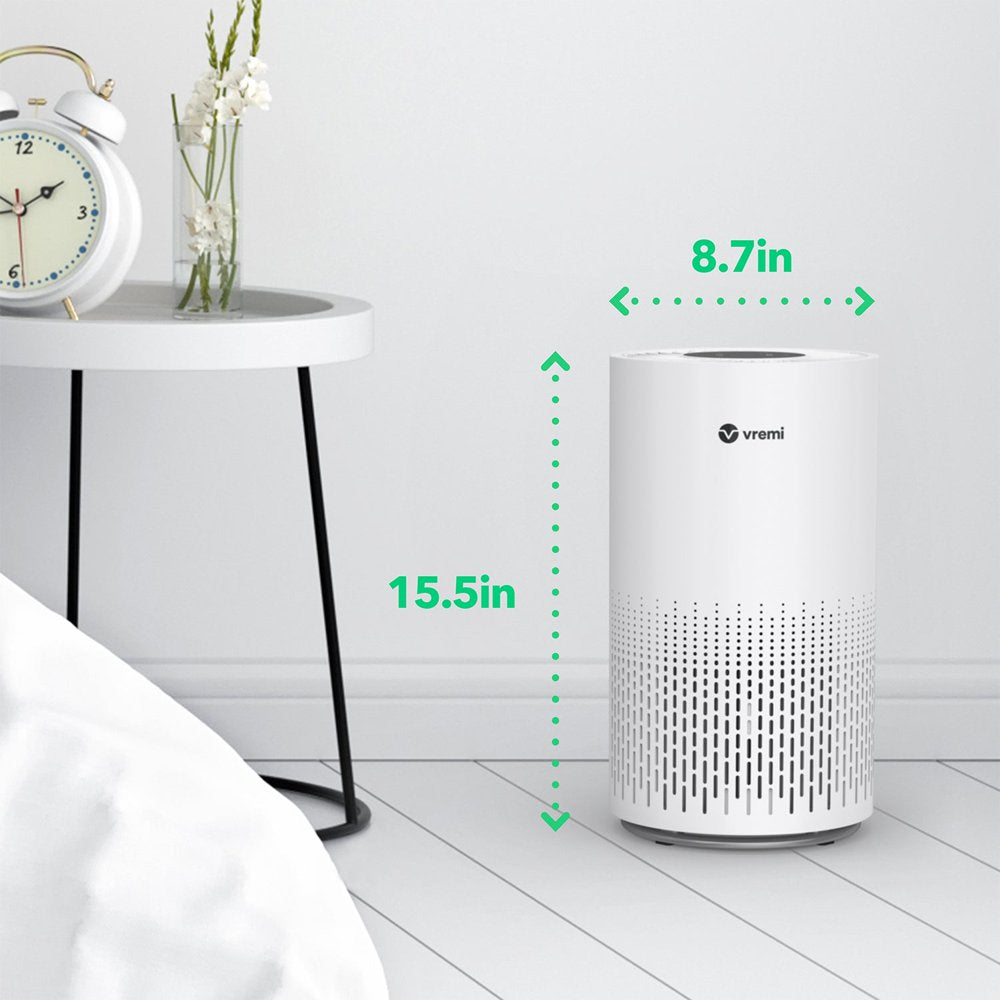 Vremi Premium Air Purifier with True HEPA Filter - Purifies Air in Medium to Large Rooms and Spaces