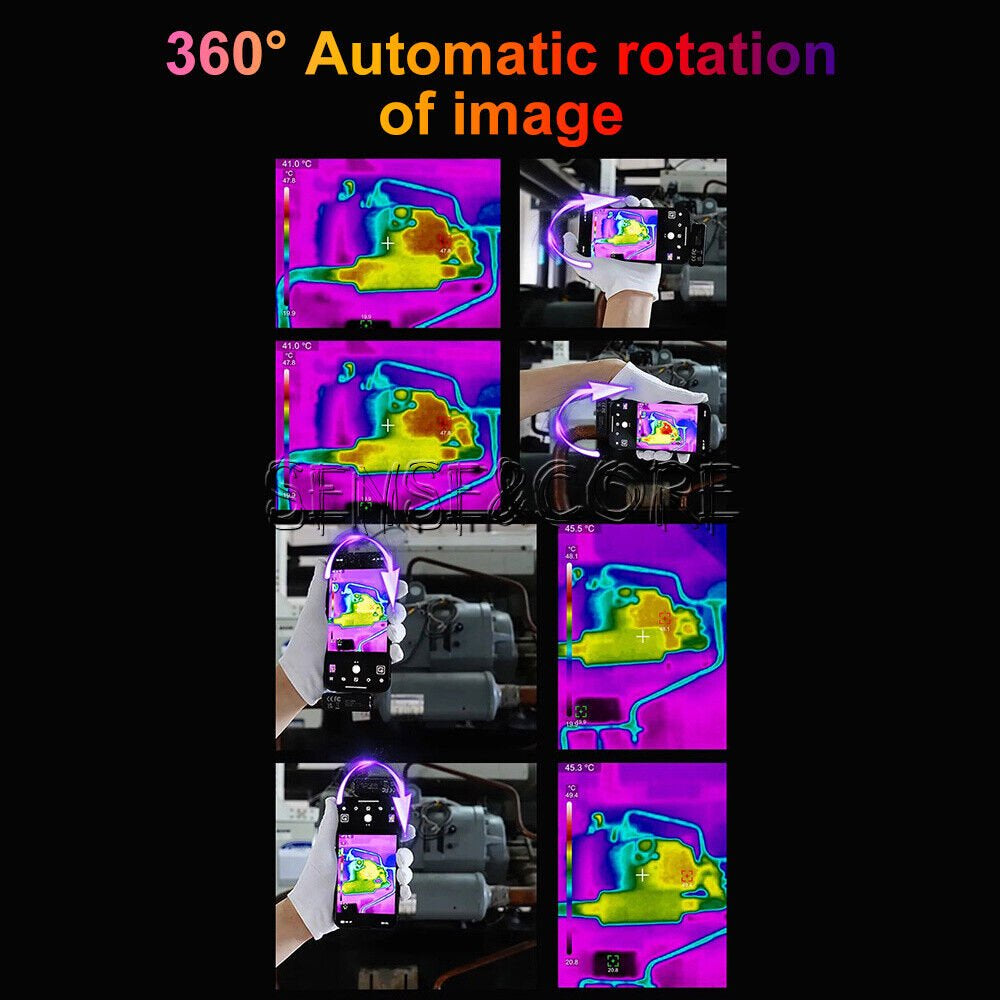 Uti120 Thermal Imager Infrared Thermal Imaging Camera for Adroid IOS Smart Phone